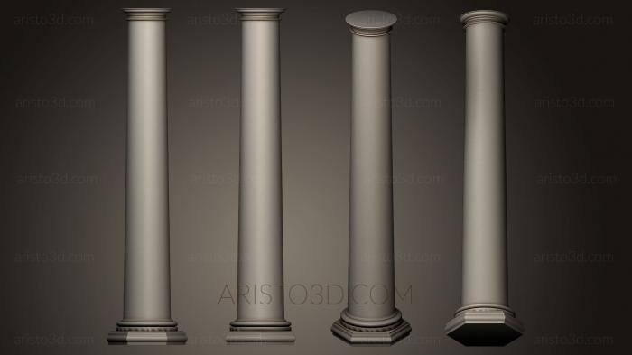 Columns (KL_0082) 3D model for CNC machine